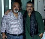 saurabh shukla & swanand kirkire at a surprise birthday party for Sudhir Mishra by Rahul Bhat in Mumbai on 22nd Jan 2014